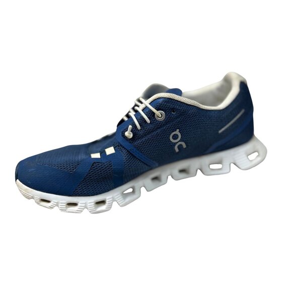 Women’s Cloud 5 Terry Sneakers – Denim/White | Size US 8 UK 6 EU 39 - Picture 1 of 6